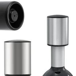 Vakuumkork för Vinflaskor och Champagne Silver