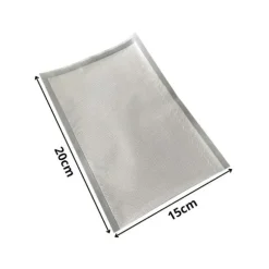 Vakuumpåsar 50-pack 15×20 cm - För räfflad förslutningsmaskin