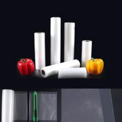 Vakuumpåsar Paket med 2 rullar 30x500cm, Matvakuumpåse för vakuumapparat, matsparare och sous vide