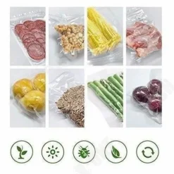 Vakuumrullar - LUNAVO - 2 Vafflade - 28 cm - 5 meter - Utan BPA