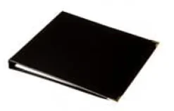 Valokuvakansio (350x310 mm, 10 lehteä, metallikulmat, musta)