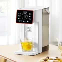 Varmvattenautomat, 27x20x34 cm, Justerbar temperatur, Pekskärm