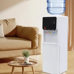 Vattenautomat - Bordsdispenser - Varm & Kall 220 V - För Hem & Kontor - Kompakt - Vit