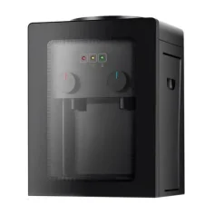 Vattenautomat, Varmt och Kallt Vatten, Användarvänlig Design,svart