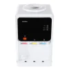 Vattendispenser, bordsmodell, 500W varm och kall, säkerhetslås, enkel användning, för hem/kontor, vit