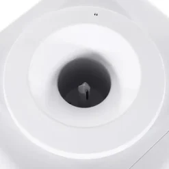 Vattendispenser, bordsmodell, 500W varm och kall, säkerhetslås, enkel användning, för hem/kontor, vit