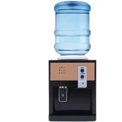 Vattendispenser, varmt och kallt vatten, rostfritt stålkonstruktion