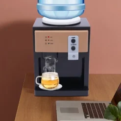 Vattendispenser, varmt och kallt vatten, rostfritt stålkonstruktion