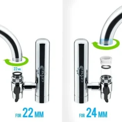 Vattenfilter - GEYSER - GEYSER EURO - Vattenrenare - Långvarigt filter - Ultrabsorberande