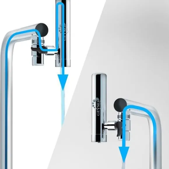 Vattenfilter - GEYSER - GEYSER EURO - Vattenrenare - Långvarigt filter - Ultrabsorberande