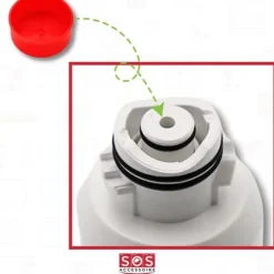 Vattenfilter - SOS ACCESSOIRE - DA29-00020B - Kompatibel med BEKO, ROSIERES, SAMSUNG - Lätt att installera