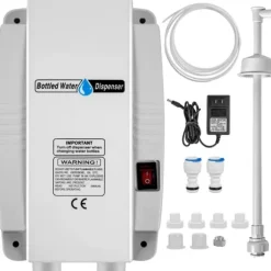 Vattenflaskadispenser, 1 gallon/min flödeshastighet, 40 PSI tryck, dubbla säkerhetsbrytare,En rörtyp 2