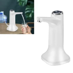 Vattenflaskdispenser USB-laddning Automatisk elektrisk dricksvattenpump för kontorsskola