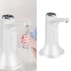 Vattenflaskdispenser USB-laddning Automatisk elektrisk dricksvattenpump för kontorsskola