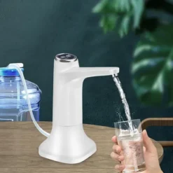 Vattenflaskdispenser USB-laddning Automatisk elektrisk dricksvattenpump för kontorsskola