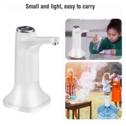 Vattenflaskdispenser USB-laddning Automatisk elektrisk dricksvattenpump för kontorsskola