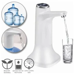 Vattenflaskdispenser USB-laddning Automatisk elektrisk dricksvattenpump för kontorsskola