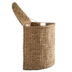 Vattenhyacint hörntvättkorg - H66 cm