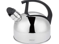 VATTENKOKARE 1,5L MED VISSELPIPA KINGHOFF KH-1896 SILVER