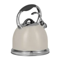 Vattenkokare med visselpipa 2,4 L Vintage Cuisine Cream