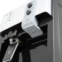 Vattenkylare & vattendispenser - Toppmatad bordsmodell - 19 L (5 gal) - Varmt & kallt vatten - 110V - Rostfritt stål & PP - Svart