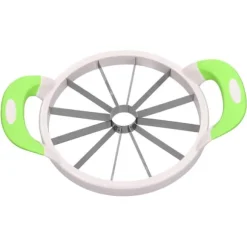 Vattenmelon Skärare Manuell Rostfri Fruktskärverktyg För Hemresor Camping Picknick Och Kontor Stor