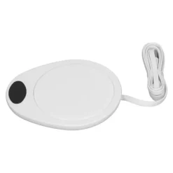 Vattentät elektrisk USB-muggvärmare för keramiska kaffekoppar - Vit