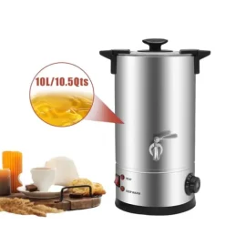 Vaxsmältugn, Stort kapacitet, Snabb uppvärmning,Silver