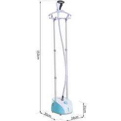 Vertikalt strykssystem, 30 g/min ångutsläpp, 2 L vattentank