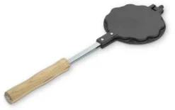 våffeljärn gjutjärn, våffeljärn öppen eld, BRIV VÅFFELJÄRN GJUTJÄRN