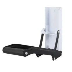 Väggmonterad burkkross stark metall, mjukt handtag halkfri matta Lättkrossande burkkross för plåtbjörn, burk vit