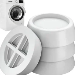 Vibrationsdämpande Fötter till Tvättmaskin