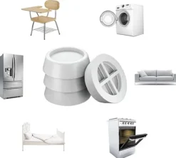 Vibrationsdämpande Fötter till Tvättmaskin