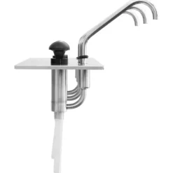 vidaXL Dressingbehållare rostfritt stål 3 x 3,5 L - Såsbehållare