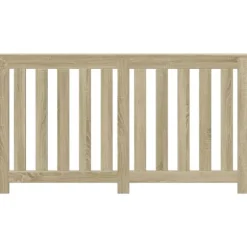 vidaXL Elementskydd sonoma-ek 149x20x82 cm konstruerat trä