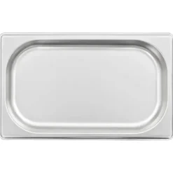 vidaXL Gastronormkantiner 12 st GN 1/4 20 mm rostfritt stål - Kokeribehållare