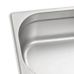 vidaXL Gastronormkantiner 8 st GN 1/4 100 mm rostfritt stål - Kokeribehållare