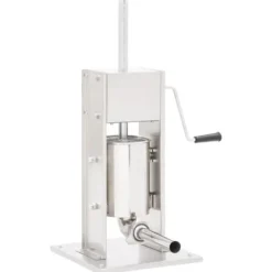 vidaXL Manuell korvstoppare Silver 3 L Rostfritt stål