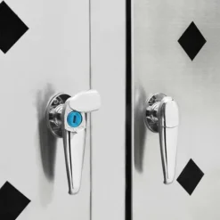 vidaXL Skjul till fyra sopkärl 240 L rostfritt stål - Ställningar till sopkärl