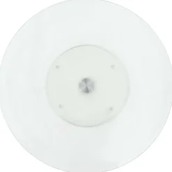 vidaXL Snurrbar serveringsbricka transparent 60 cm härdat glas - Serveringsfat