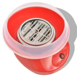 VidaXL Sockervaddsmaskin 480 W Röd