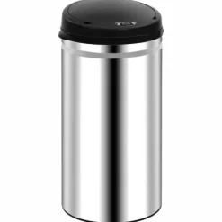 vidaXL Soptunna med automatisk sensor 50 L rostfritt stål - Soptunnor & papperskorgar