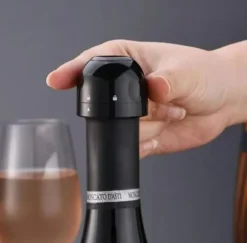 Vinkork Champagne Vakuum försluter Stopper Champagnelåsning