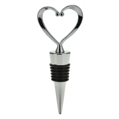 Vinkork i silver - Hjärta