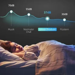 Vinkyl 12 flaskor 30 L 8–18 °C, dubbelt termoelektrisk med glasdörr & LED, touch, svart