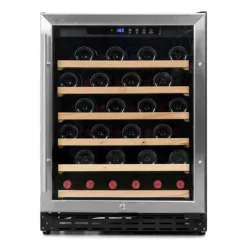 Vinorama för 50 flaskor Inox CHR 1T - vinobox