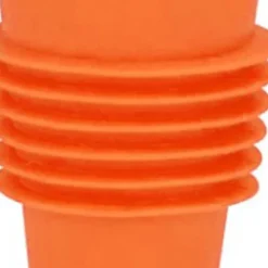 Vinpropp i livsmedelskvalitet, silikon i rostfritt stål, 6,1x2,35 cm, dekorativa, praktiska, återanvändbara vinkorkar för dekoration, orange