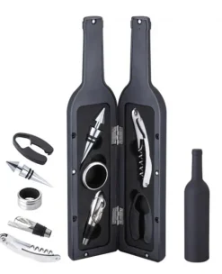 VINSETT I ETT FODRAL I FORM AV EN FLASKA KINGHOFF KH-1166