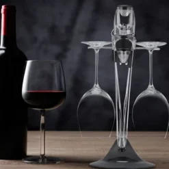 Vinsluftsättarset, 40,5x18,5x18,5 cm, Svart