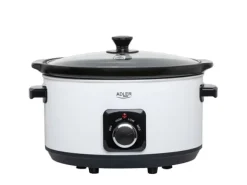 Virtuvinis kombainas Adler | Lėta viryklė | AD 6413w | 290 W | 5,8 L | Programų skaičius 3 | Baltas